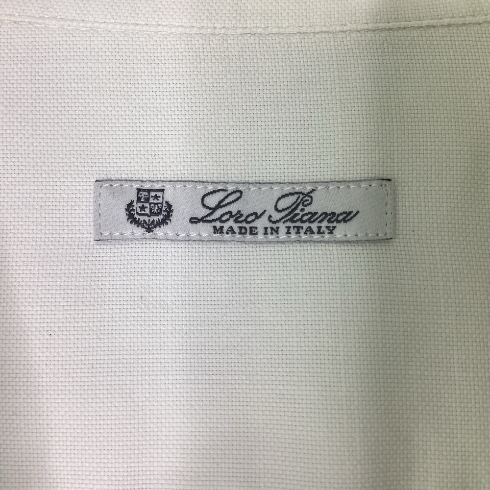 Loro Piana Shirt Cotton Oxford White XXL - Picture 4 of 12